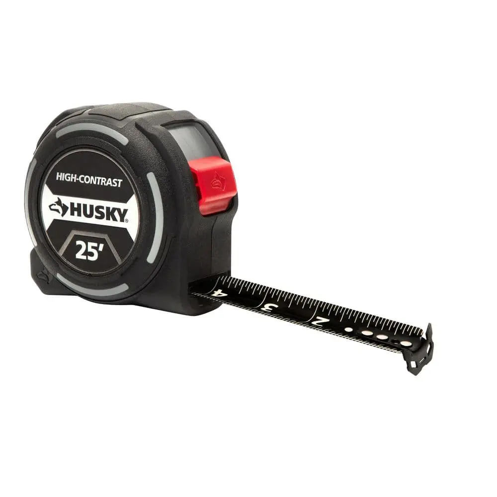25 ft. High-Contrast Roll-Resistant Blade Tape Measure