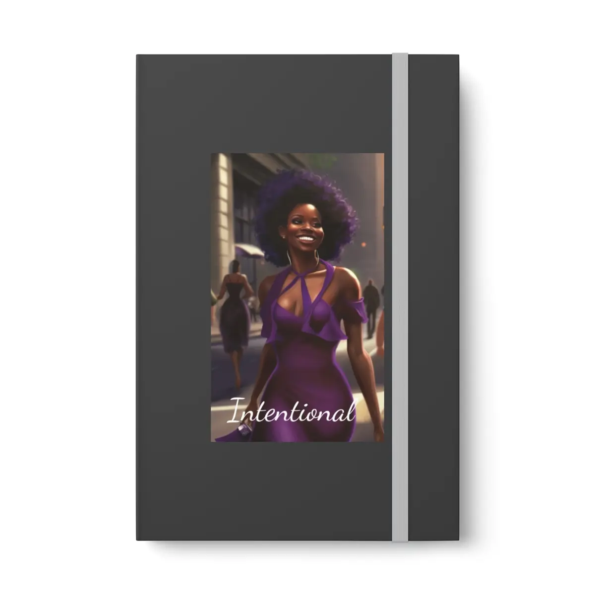 Be Bold and Intentional - Color Contrast Notebook - Ruled
