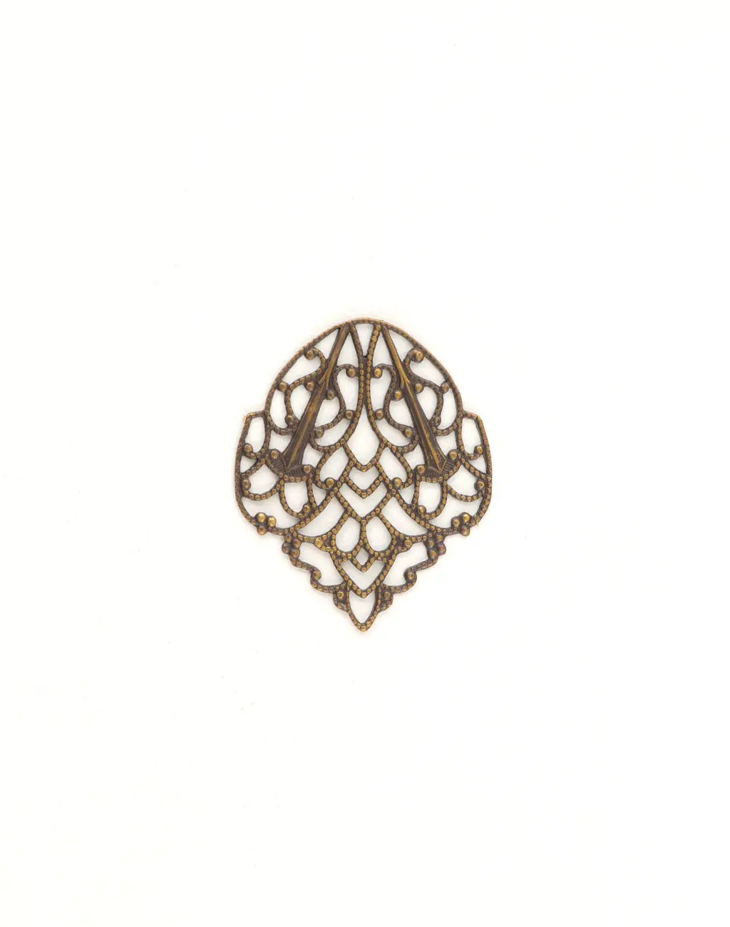 Crest Filigree, 33x28mm, (1pc)