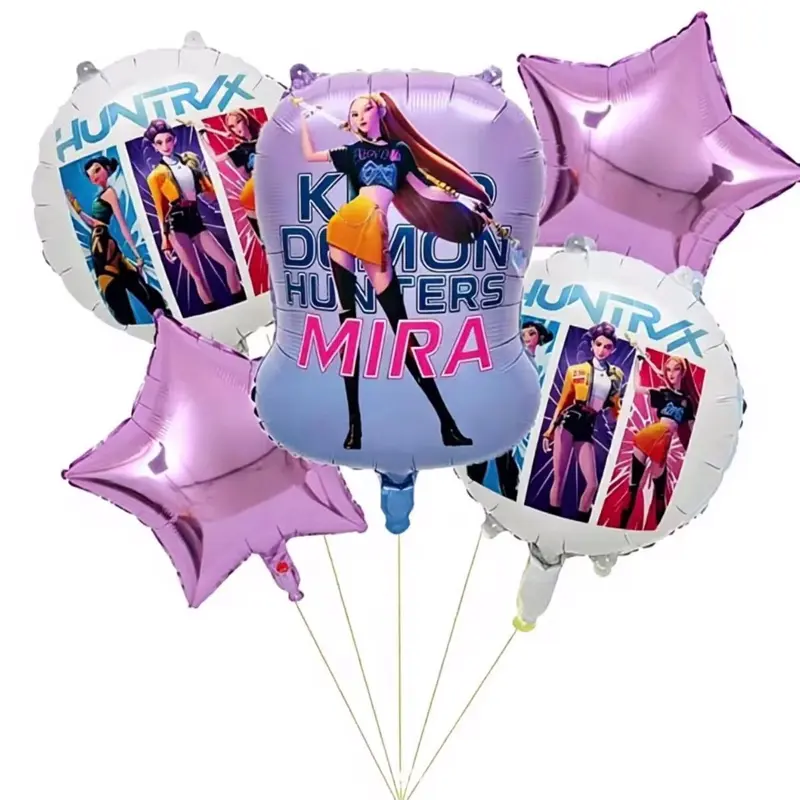 Kpop Hunters Themed Balloon
