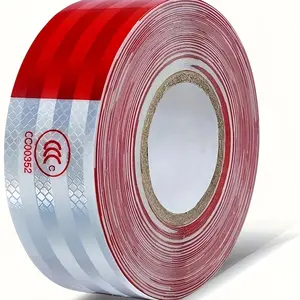 Reflective Safety Tape Adhesive, / High Strength Waterproof Reflective for Tow Trucks, Outdoor, Cars, Trucks, High Visibility