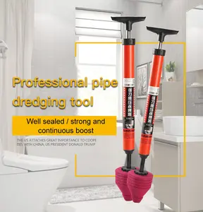 BAFADA 1 pcs Toilet Plunge Blaster - High Pressure Plunger for Unclogging Toilets, Sewer Pipes & Suction Tools, Lightweight & Multifunctional, 62X11cm