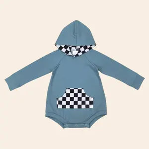 UWHB Baby Winter Clothes Hoodies Newborn Baby Winter Romper Onesie LR0759