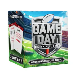 Game Day Drinking Game - Hilarious Fun Tailgate & Game Time Decks 150 Cards for Party Nights & Tailgates