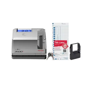 3500ss Smart|Site Time Clock & Document Stamp