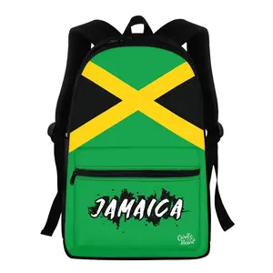 Jamaica Flag Graffiti Backpack