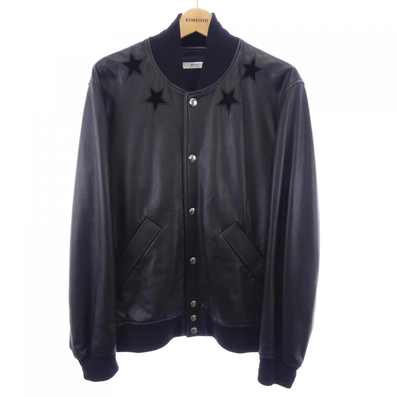 Pre-owned GIVENCHY Lambskin Small Leather Goods Jacket