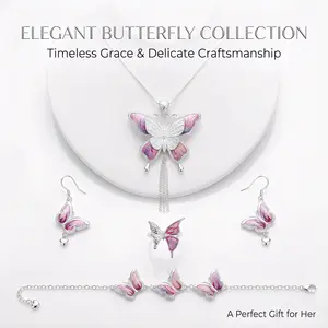 Boho Handmade Jewelry Set Trending Miao Embroidery Necklace Earrings Bracelet Ring Ethnic Gift