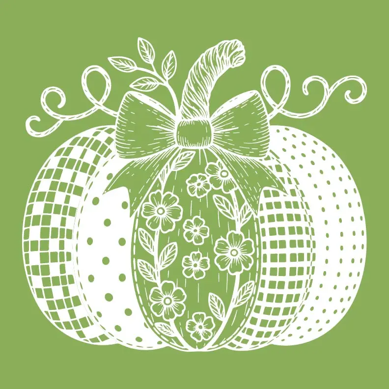 Magnolia Design Co. "Embroidered Pumpkin" Stencil – 11x11