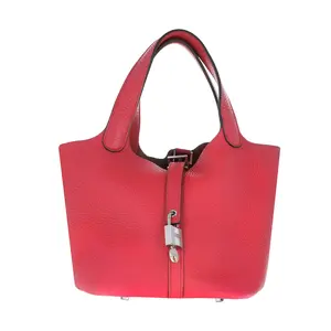 Pre-owned HERMÈS Togo Shoulder Bags Picotin Lock Bag PM