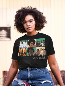 R&B T-Shirt, 90s For Music Lovers With Fave R&B Artists T-Shirt, Unisex Shirt, Gift For Men, Gift for Girl