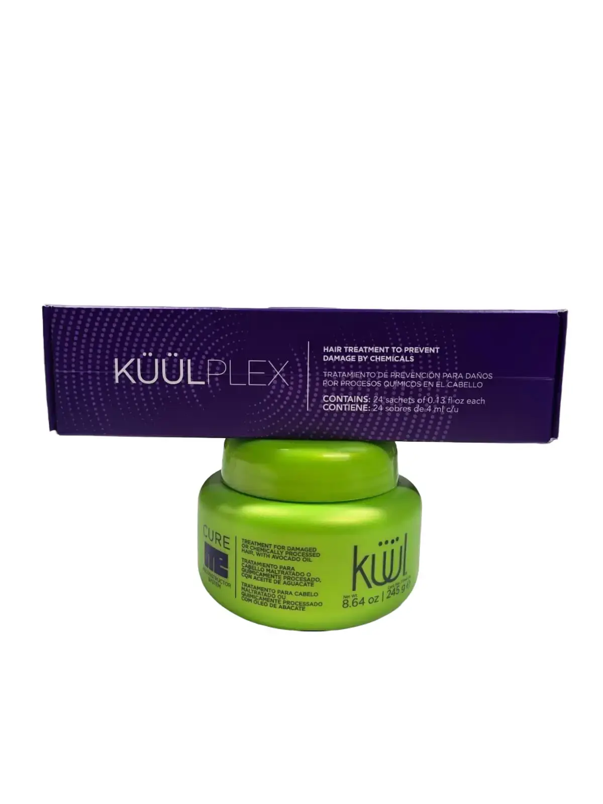 シャンプー kuuxxx KUUL Plex + KUUL Reconstructor Professional Repair Treatment 2