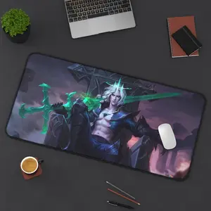 League of Legends Viego Fictional Character Mouse Pad LoL Viego Desk Mat Gift For Gamer Anime Mouse Pad Gaming Desk Mat