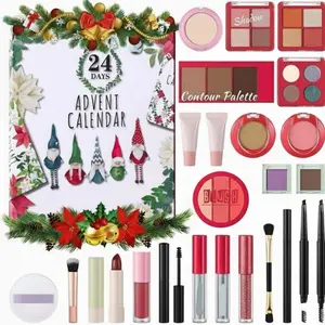 Makeup Advent Calendar 2025 – 24-Day Christmas Countdown Beauty Gift Set with 24 Makeup Boxes for Women Girls & Teens Holiday Surprise Cosmetic Kit