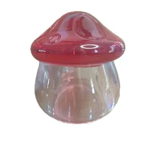 Resin Mushroom Jar