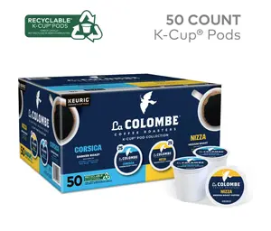La Colombe Coffee Roasters Medium-Dark Roast Coffee Pods, Variety Pack, 50 ct.