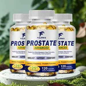 Prostate Capsules with Saw Palmetto,Support Urinary Tract and Prostate Health, Men'S Health Supplement, Natural Supplements, Longlasting Supplement, Men'S Health