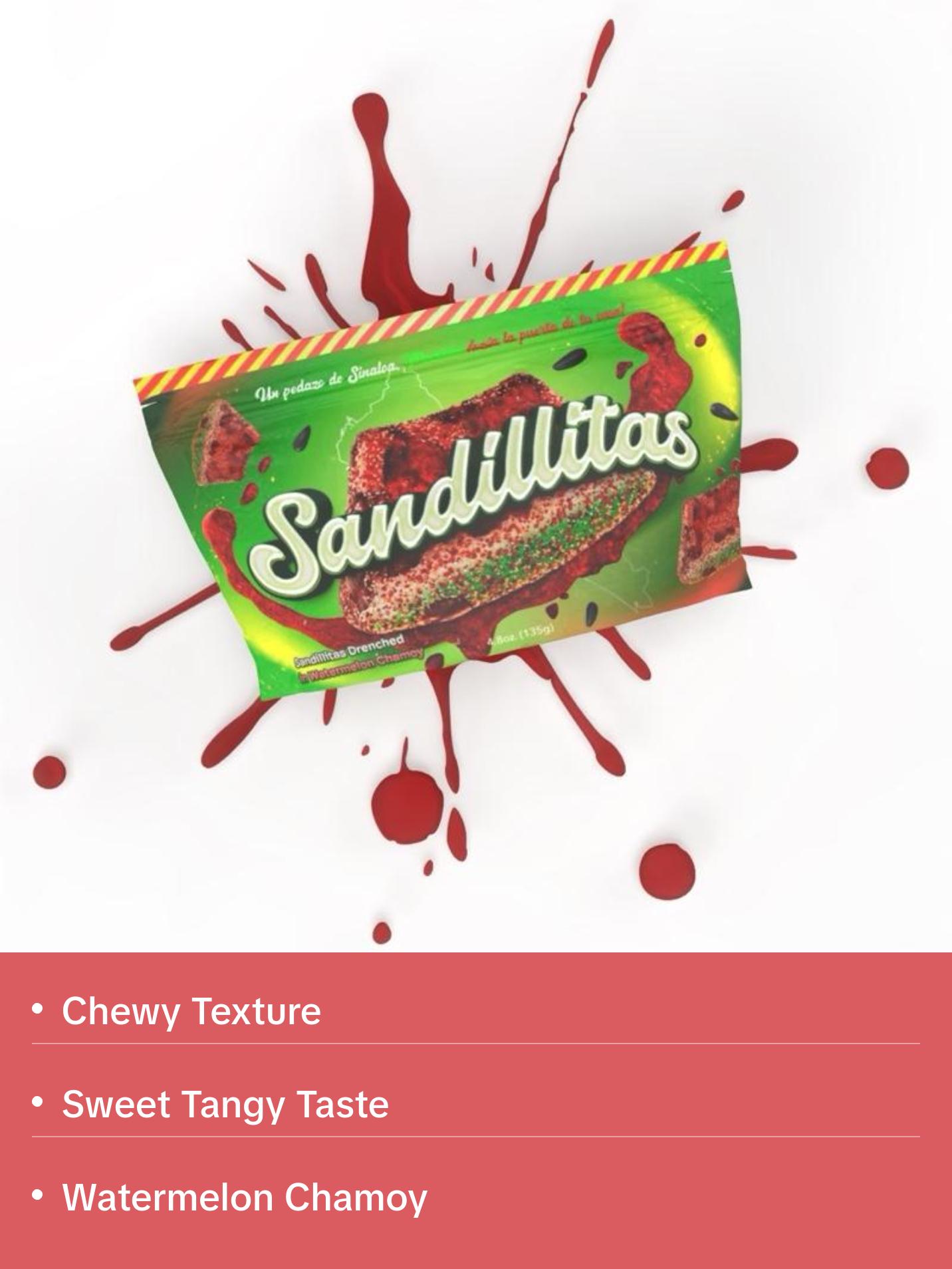 Sandiitas inwatermelon flavored chamoy