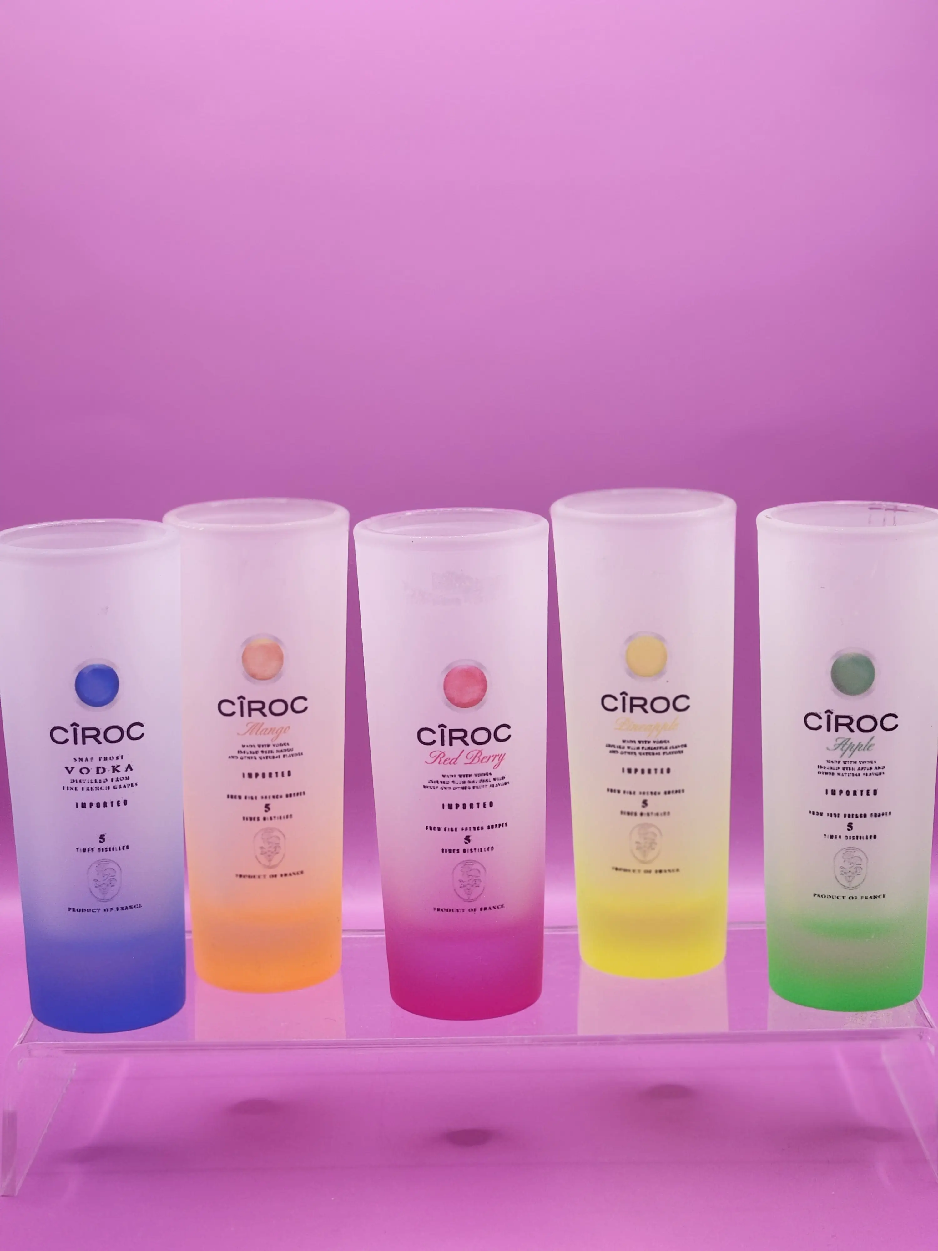 Ciroc Shot glasses