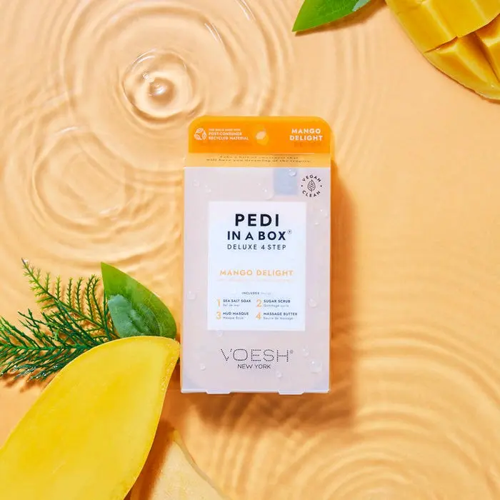 Hydrating Kit Pedicure 4 Step - Mango Nail Masks Smooth Sugar Pack