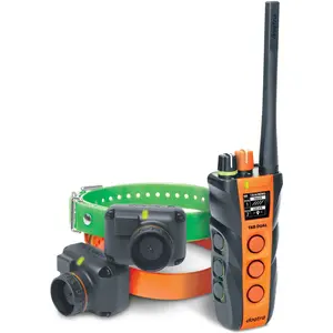 Dogtra - T&B Dual 2-Dog - 1.5 Miles - Remote Training Collar | Waterproof E-Collar for Hunting Dogs - 127 Levels Static Stimulation, Nick/Constant/Vibration Modes, Beeper Locate & Point & LCD Screen - Rapid Recharge - Pet Behavior Control Tool