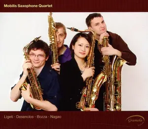 Mobilis Saxophone Quartet - Ligeti & Desenclos & Bozza & Nagao  [COMPACT DISC - CD] Jewel Case Packaging