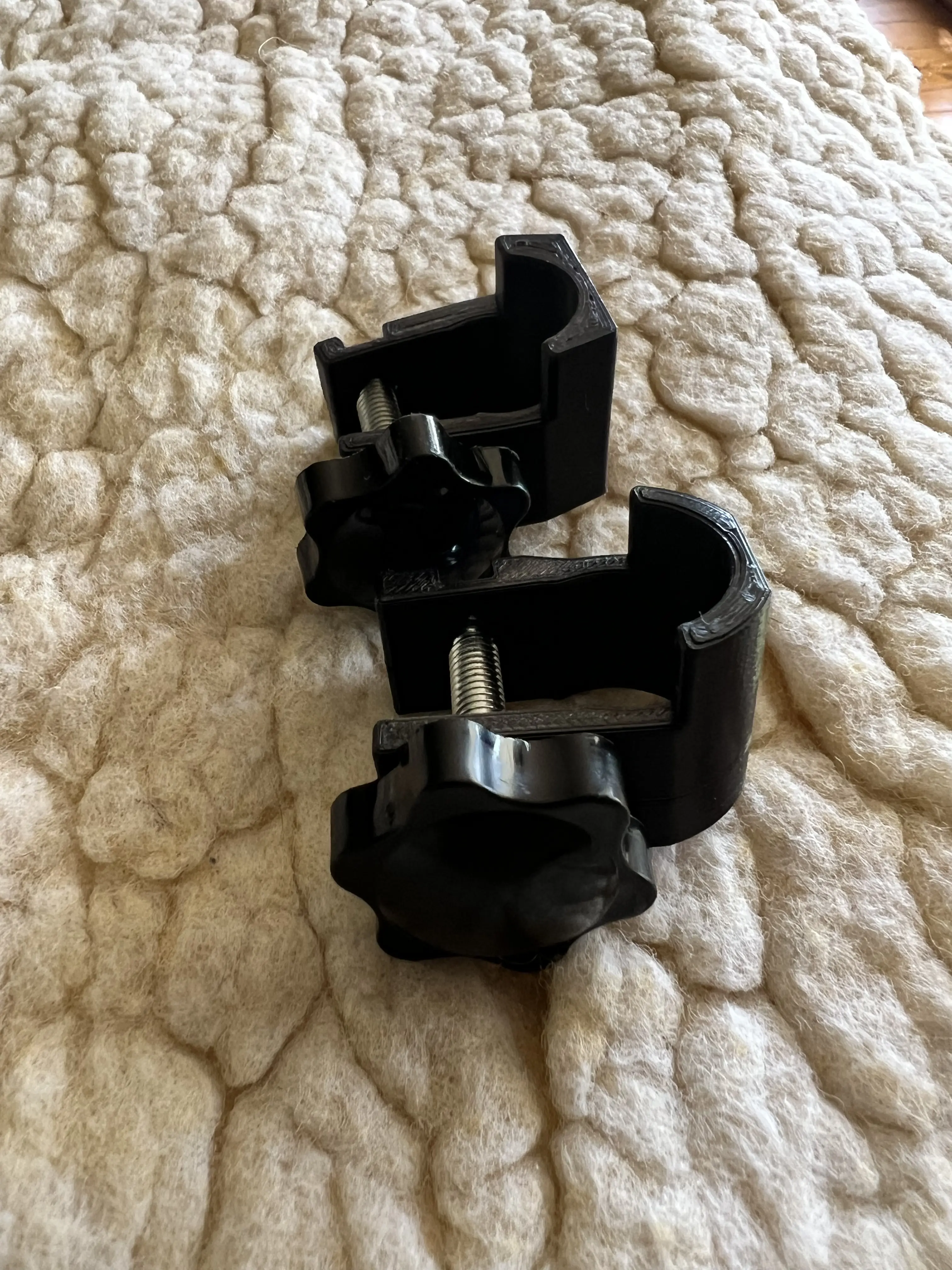Massage Face Cradle Plastic Locking Clamps, Hardware Clamps for Massage Equipment Fixation