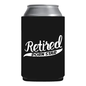 Retired Star beer Can sleeve beer can holder sleeve party White Elephant Can Coolie College Party Drinkware Mug Tumbler Cup Beach Bottles Indoor