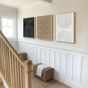 2D 3pcs Set Modern Minimalist Abstract Canvas Wall Art