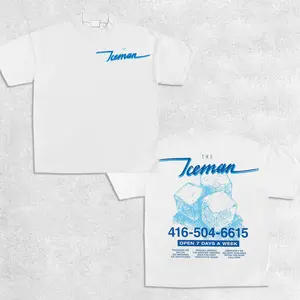 "THE ICEMAN" DRAKE VINTAGE 3.0 TEE, Unisex Rap Shirt, Rap Tee, Music Fans Shirt, Rapper Merch Gift for Him Gift For Her, Y2K Womenswear And Menswear Graphic Tee Top Crewneck Apparel