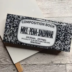 White Board Eraser, Teacher Gifts, Teacher Supplies, Wood Dry Eraser