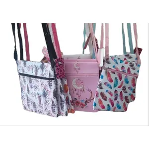 Featherlight Frequencies Crossbody Pouch