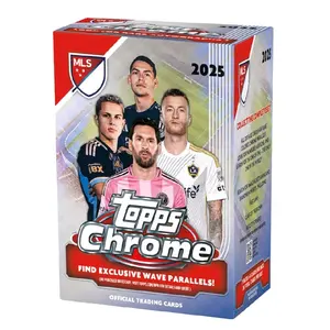 2025 Topps Chrome MLS Soccer Blaster Box