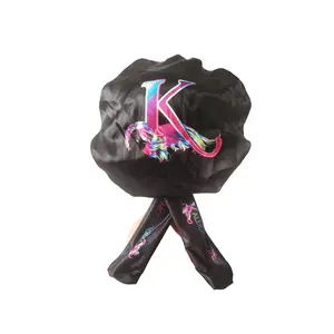 Black Onyx Satin Bonnet - Small