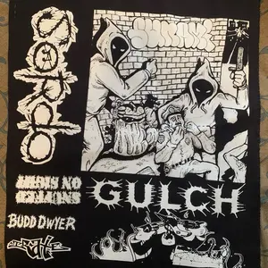 Hardcore grindcore patches sheet brutal death metal crust punk canvas print