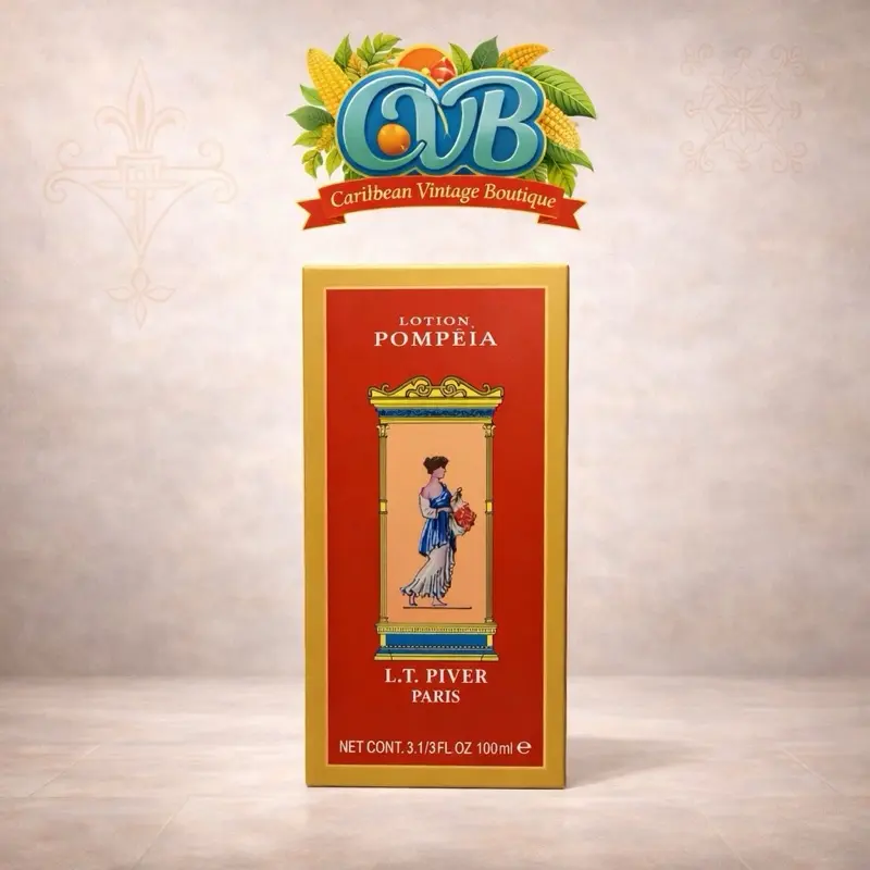 L.T. Piver Pompeia Lotion - Classic French Fragrance Lotion 100 ml Authentic Vintage Perfume Scent Light & Refreshing for Everyday Wear