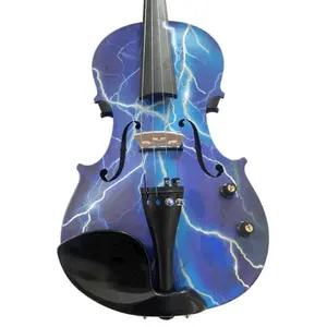 Rozanna's Electric Blue Lightning Violin
