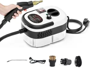 6‑Level Handheld Steam Cleaner – 15‑second heat‑up, 1.29‑quart tank, pressurized steam blasts grease and grime on tile, counters, or car interiors. Chemical‑free deep cleaning, ready to go wherever messes hide.