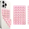 Silicone Suction Cup Phone Case Mount, 1 Count Double-Sided Mount, Hands-Free Strong Grip Holder for Selfies and Videos, Vacuum Phone Holder, Smartphone Mount, Phone Accessories, Vlogging Phone Accessory, Non Slip Holder
