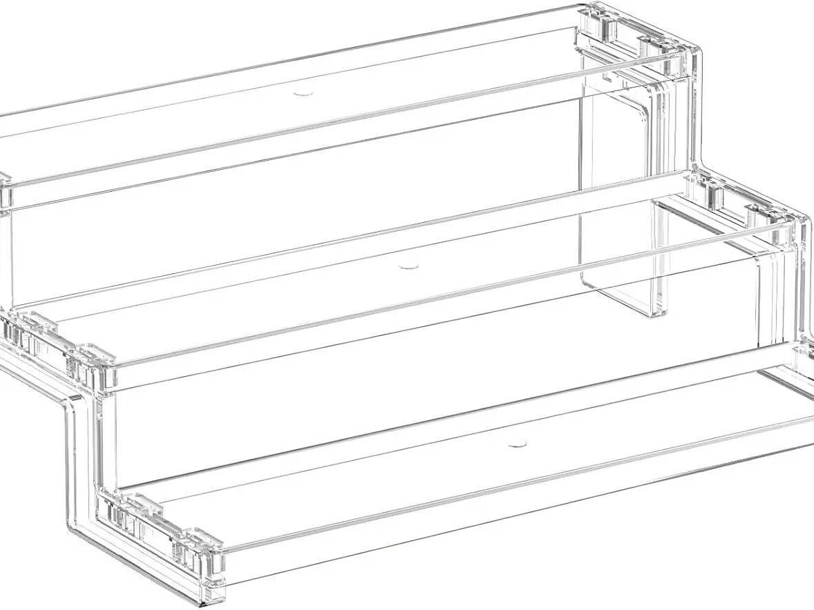 12″ Spice Rack, Perfume Cologne Stand, Tool-Free Assembly, 1 Pcs