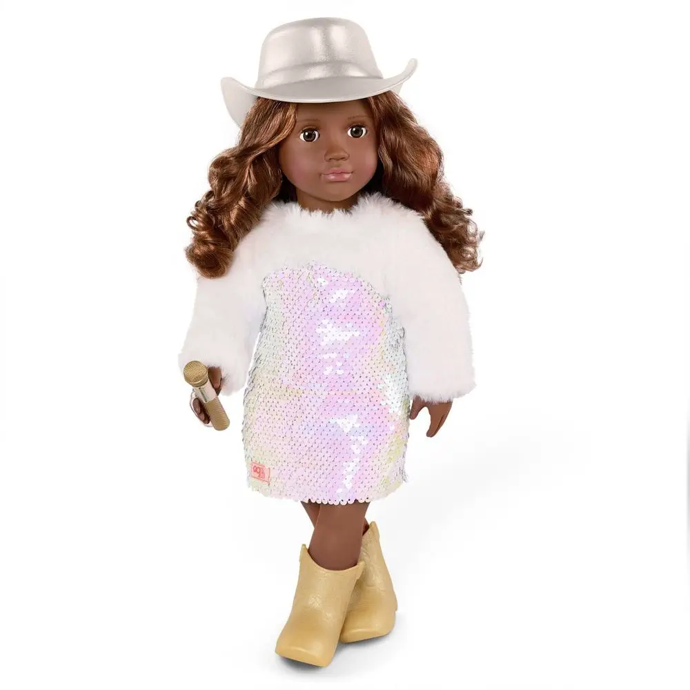 Our Generation Harmony 18" Doll Country Singer with Holdable Microphone Accessory Our Generation Harmony 18" Doll Country Singer with Holdable Microphone Accessory