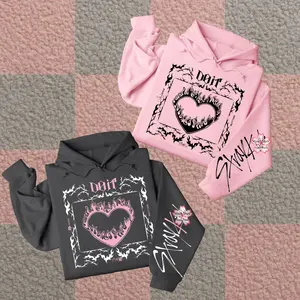 Do It 8th Anniversary SKZ Fan Hoodie Pink Kpop Fan Merch SKZ Apparel Gildan 5000 100% Cotton Classic Fit Unisex Heavy Blend Sweatshirt & Hoodie