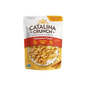 Catalina Crunch Protein Cereal - Sugar Free Breakfast Cereal with 11g of Protein - Gluten Free, Keto Friendly - Cinnamon Toast - 9 oz. Bag (Pack of 1)