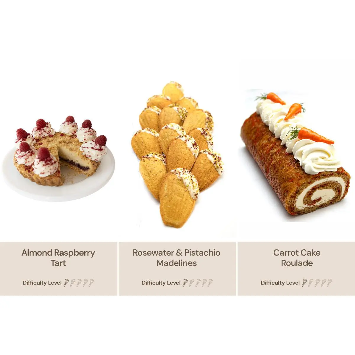 Beginner Baking Kit Bundle - 3 Easy Pastry Kits for New Bakers