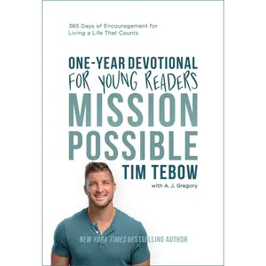 USED Book - Mission Possible One-Year Devotional for Young Readers: 365 Days of Encouragement for Living a Life That Counts by Tebow, Tim (Hardcover) - english