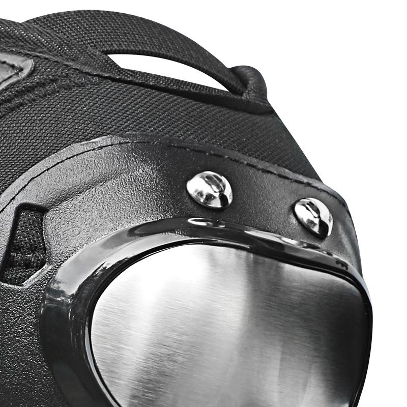 Four-season universal motorcycle riding knee pads, anti-fall and anti-collision breathable leg protectors, wear-resistant protective gear for both men and women in outdoor riding