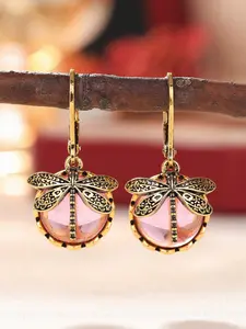 1 Pair Classical Cubic Zirconia Drop Earrings For Women Wedding Engagement Party Valentine's Day Gift