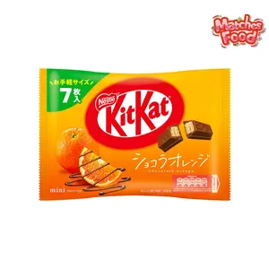 KitKat Mini Orange Chocolate Flavor 81.2g Snack Cocoa