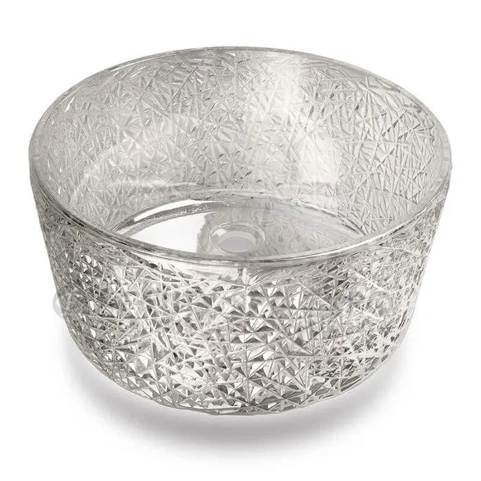 Gs5009 Bird Nest Glass Pedicure Bowl