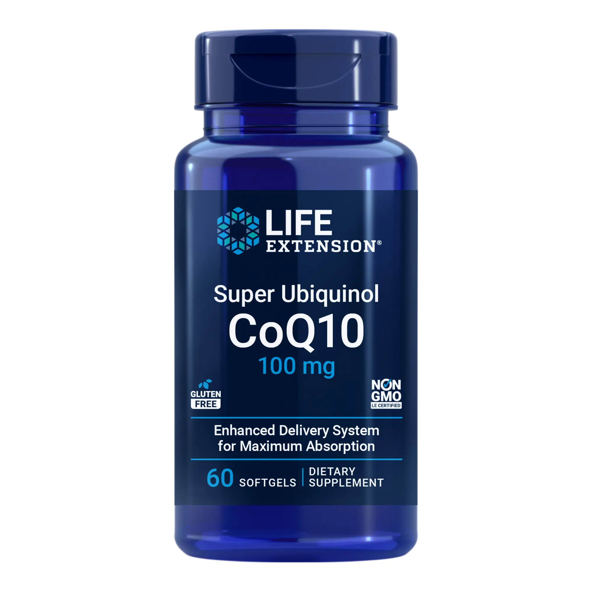 Life Extension Super Ubiquinol CoQ10 100 MG, 60 Softgels